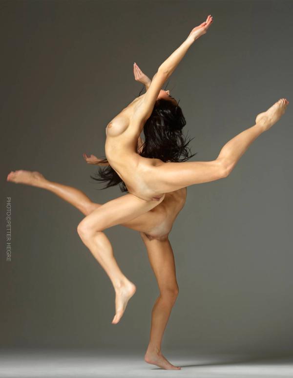 Julietta y Magdalena contorsionistas