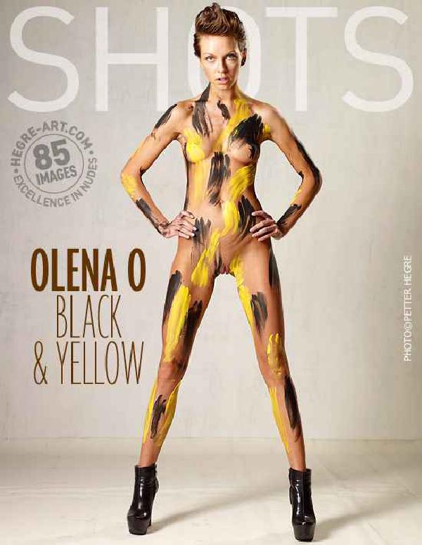 Olena O negro y amarillo