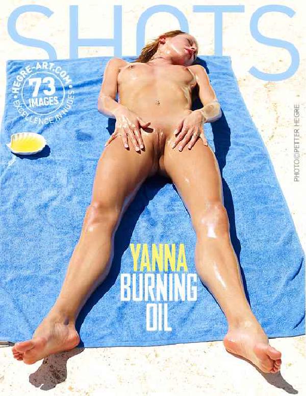 Yanna brandende olie